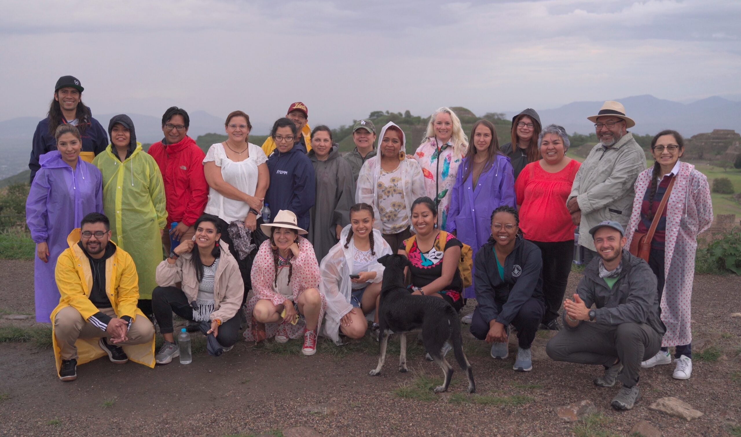 UCLA workshop participants at Monte Albán, the most iconic Zapotec archaeological site