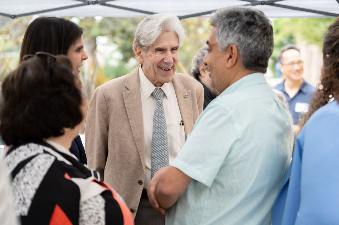 Chancellor Julio Frenk connects with Westwood neighbors for candid community discussion