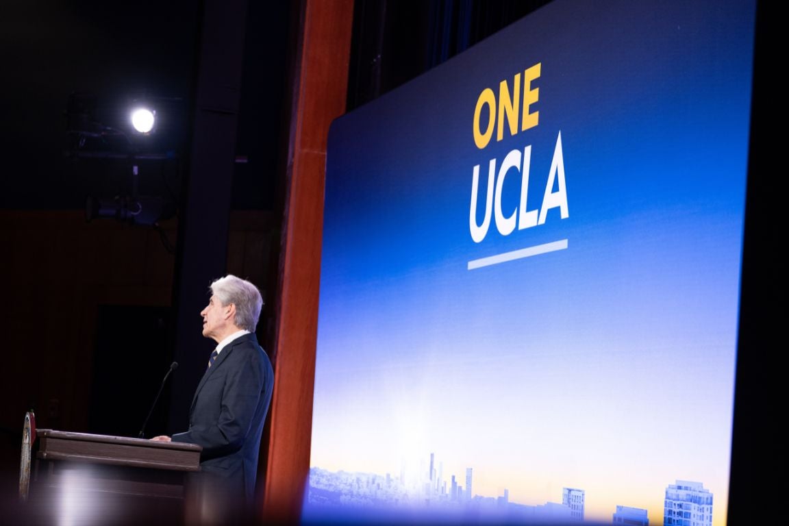 Where is UCLA heading? Chancellor Julio Frenk tells us in his first State of the Campus address