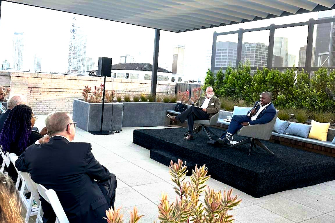 Up on the roof: UCLA Downtown debuts as a new forum for civic dialogue in Los Angeles